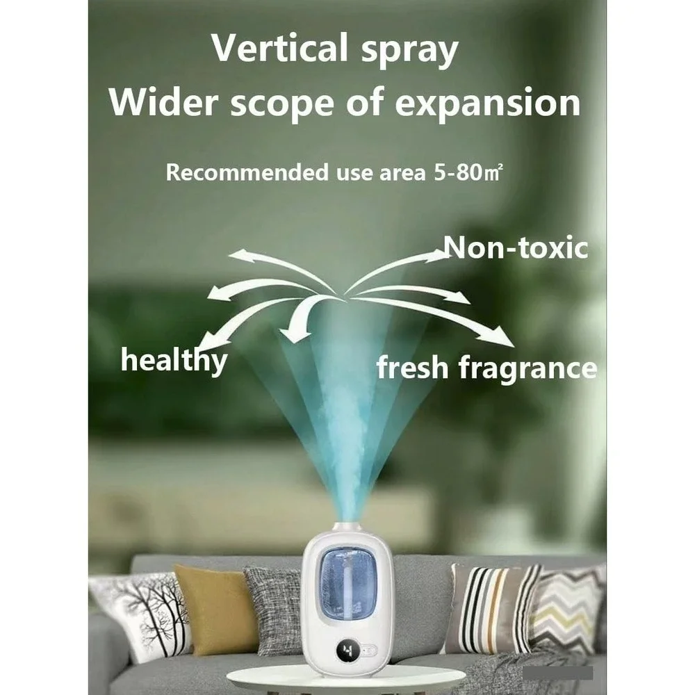Aromatherapy Machine，Essential Oil Diffuser & Cool Mist Humidifier，Nebulizing Di
